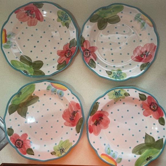 Pioneer Woman Vintage Floral dinner plates - Picture 2 of 2
